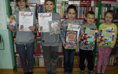 Znamy “Najaktywniejszych Czytelników Roku 2019” Biblioteki Publiczno – Szkolnej filii Woźnice