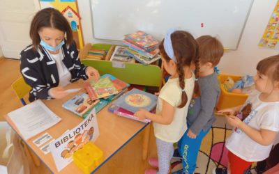 Spotkanie z przedszkolakami „Bajkowego Domku”