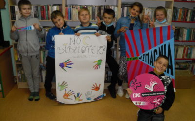 Wieczorne świętowanie, czyli Noc Bibliotek w Woźnicach