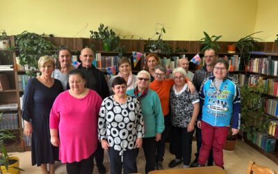 BIBLIOTEKA DLA KAŻDEGO – SPOTKANIE ZE ŚRODOWISKOWYM DOMEM SAMOPOMOCY W MIKOŁAJKACH