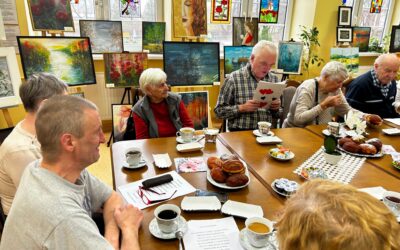 BIBLIOTEKA DLA KAŻDEGO – SPOTKANIE Z PODOPIECZNYMI ZE ŚRODOWISKOWEGO DOMU SAMOPOMOCY W MIKOŁAJKACH