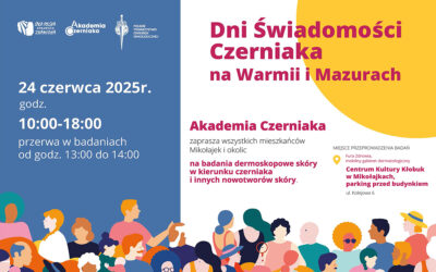 Cała Polska sprawdza znamiona! Dni Świadomości Czerniaka na Warmii i Mazurach