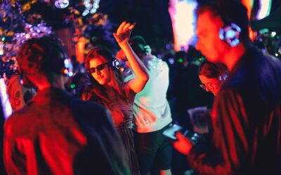 Silent Disco na zakończenie pierwszego dnia Dni Mikołajek 2025