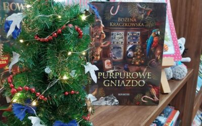 „Purpurowe gniazdo” Bożeny Kraczkowskiej📕🎀🎅🎄