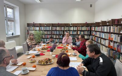 Walentynkowe spotkanie w bibliotece