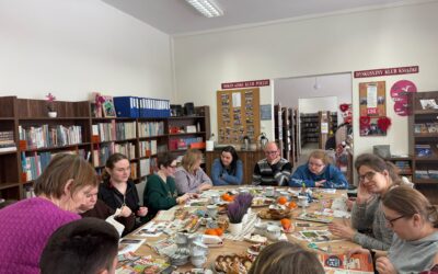 Spotkanie WTZ w bibliotece