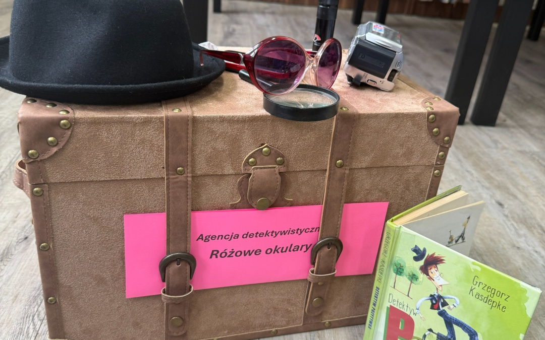 📚Spotkanie czytelnicze z Detektywem Pozytywką🕶️🔍📚