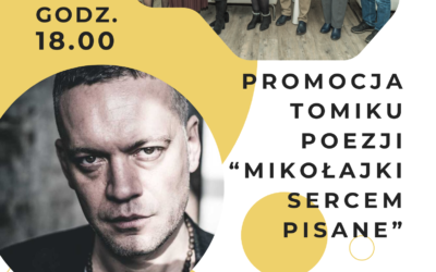 Jubileuszowy wieczór pełen wzruszeń. Premiera tomiku „Mikołajki sercem pisane” i koncert Krzysztofa Antkowiaka!