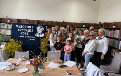 Narodowe Czytanie „Dziadów” Adama Mickiewicza w naszej bibliotece!