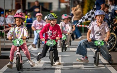 Pumptrack, miasteczko i twarde bezpieczeństwo. Za nami „Głowa na karku, kask na głowie!”